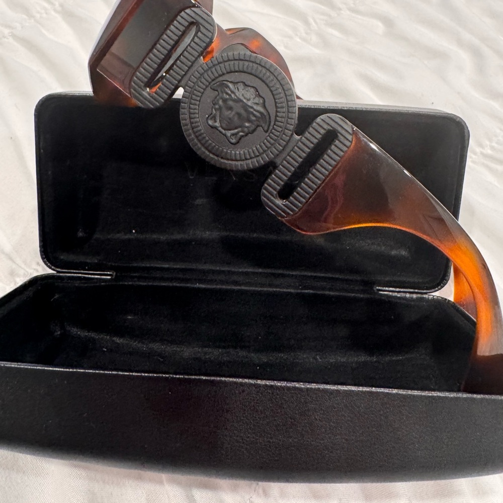 Versace Tortoise Shell Sunglasses - image 1